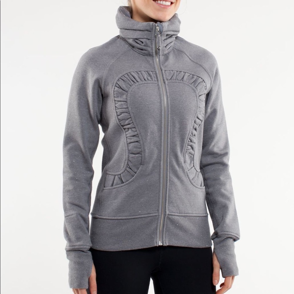 Lululemon Athletica Turtleneck Zip Up Jacket